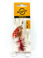 Блесна вращающаяся Lucky John SPIN X ROUND 01 3,5г FT (5шт. в упк.)