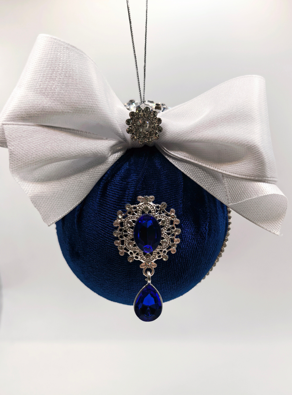 Ёлочные игрушки "БАРХАТ" 4шт