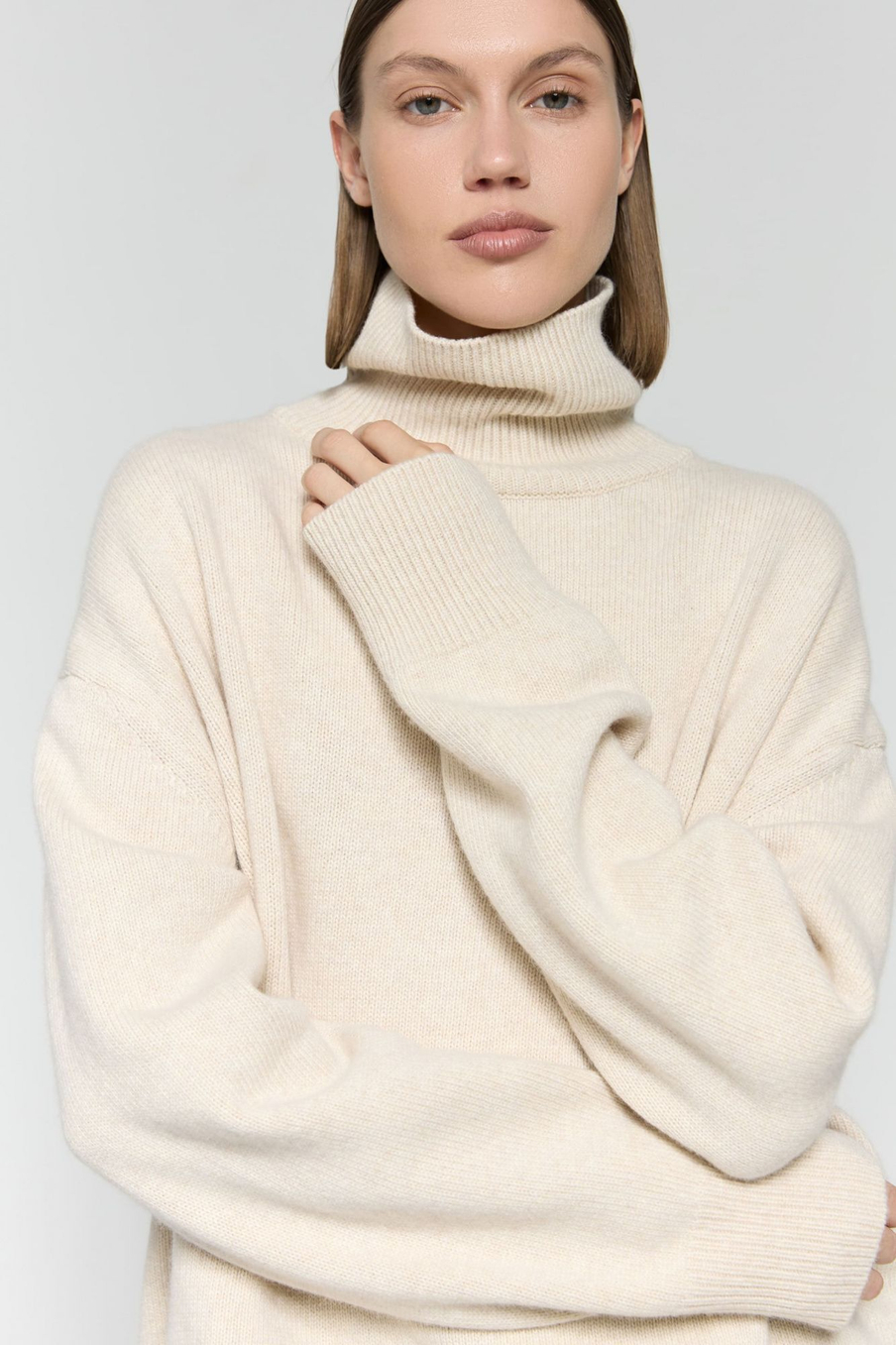 Свитер из смесового кашемира