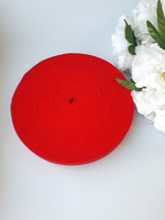 Красный  трикотажная пряжа