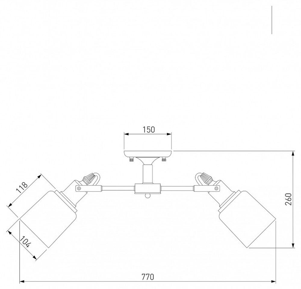 Потолочная люстра Eurosvet Astor 70111/8 черный