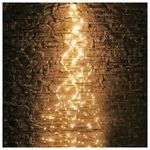 Электрогирлянда-конский хвост уличная, 3 м, 600 LED, тёплый белый, 220 V, контроллер, ЗОЛОТАЯ СКАЗКА, 592553