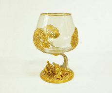 Бокал «Охотники на привале»