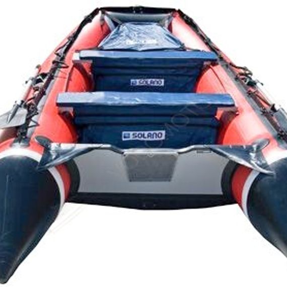Лодка надувная SOLANO Super Pro XSA530 ( красно-черный )
