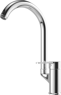 Комплект Мойка Domaci Равенна Rand DGR 780*480 (6) L2TG, L + Смеситель MEGA Snow MG-SH03, хром