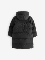 Куртка утепленная с капюшоном для девочки Next 441-964, Черный