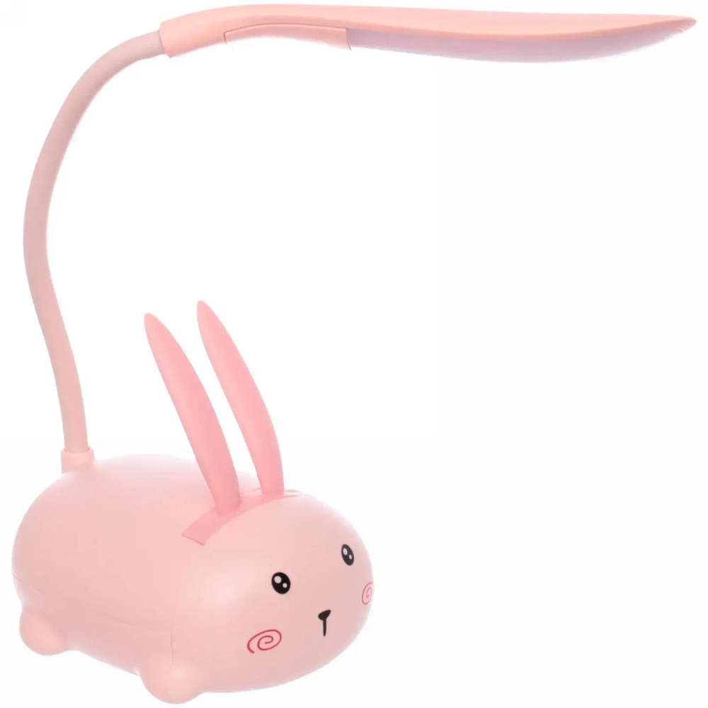 Настольная лампа «Marmalade-Зайчик» LED 9,2*6,8*28,5см USB 3.w 5v, Розовый