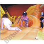 Коммерческий надувной батут "Ракета" 30*20*8 м