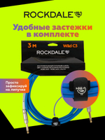 Инструментальный кабель jack-jack ROCKDALE Wild