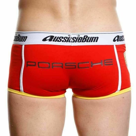 Мужские трусы хипсы красные AussiBum Porsche AB00255