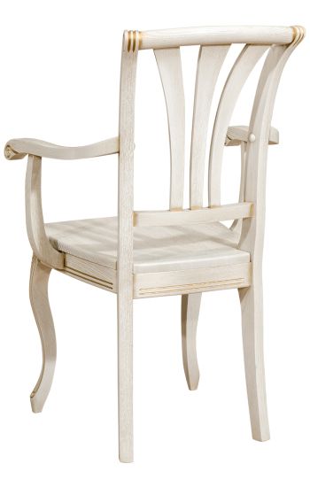 Кресло Марсель-2 (дуб/тон 902/резьба/жесткое сиденье)