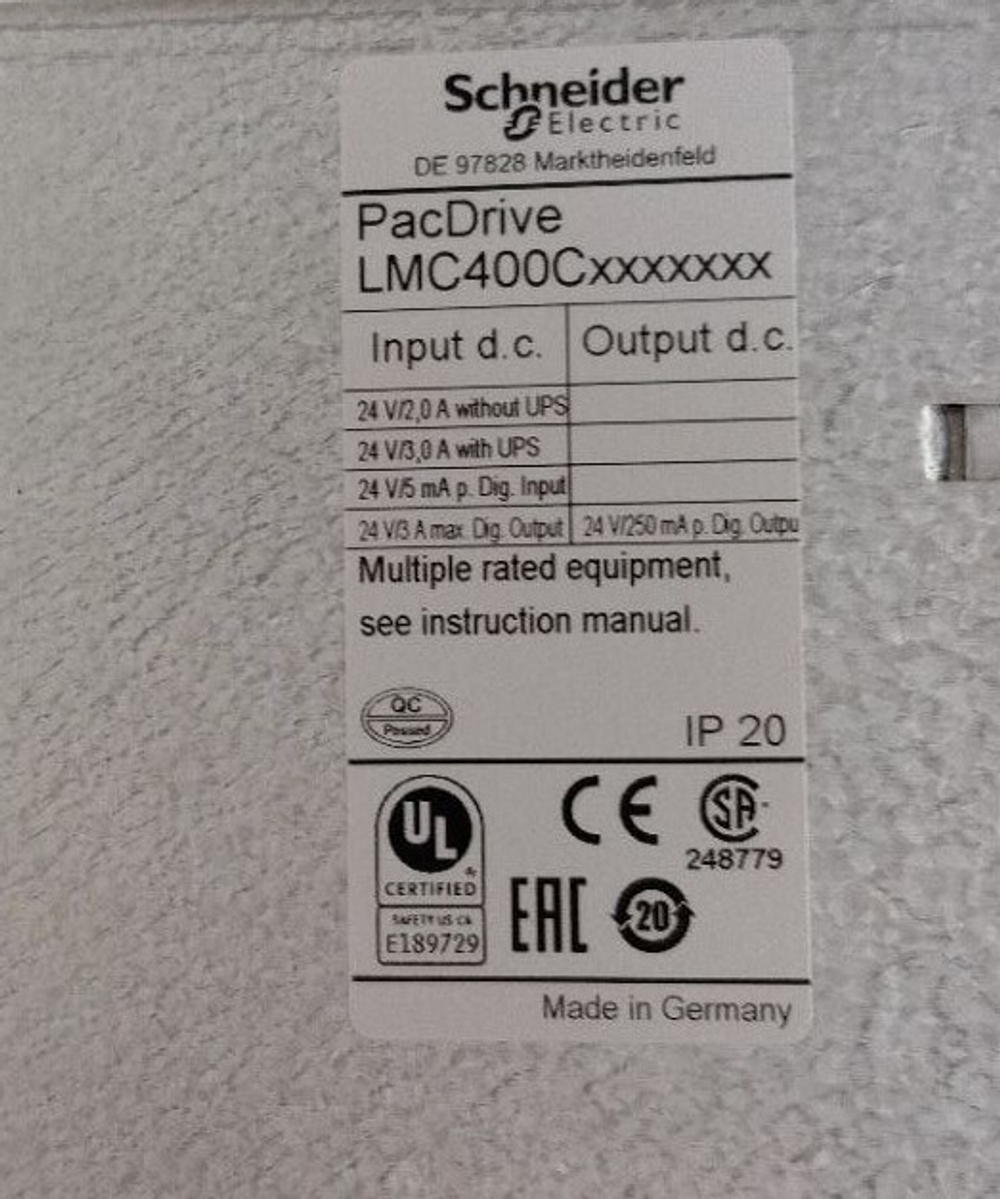 S.E. PACDrive LMC400CAA10000 с хранения