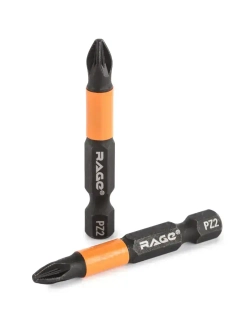 Биты магнитные S2 PZ2 x 50 мм 2 шт RAGE by VIRA