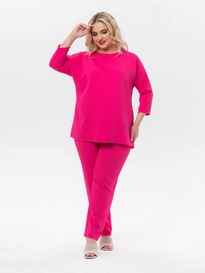 Блуза базовая Фуксия