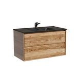 Тумба подвесная Sancos Marmi 2.0 890х445х520 с двумя ящиками оснащенными доводчиками скрытого монтажа, дуб чарльстон, арт.MR2.090ECH