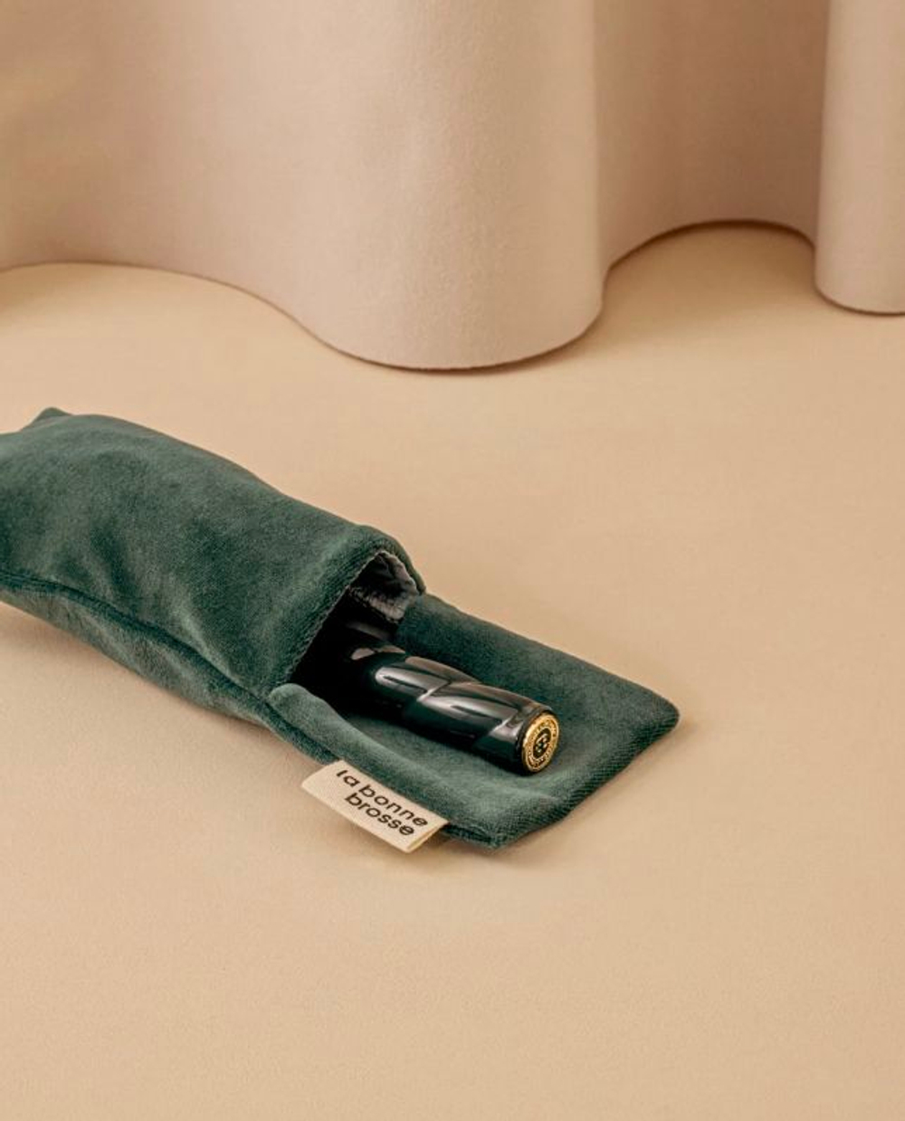 La Bonne Brosse Расческа для волос N 01 Universal Small Hair Care Brush Emerald Green