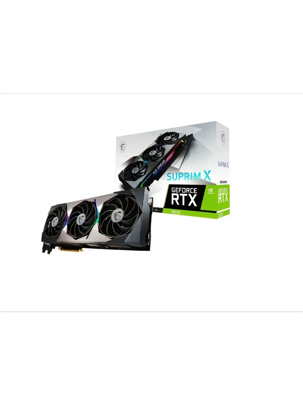 Видеокарта GeForce RTX 3070 MSI SUPRIM X 8gb