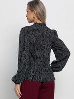 Блуза Анастейша (черная) Б15072-18М LT Collection