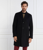 Хлопковое пальто h-hyde-c-224 BOSS BLACK - черный(50485199)