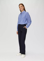 Блузка в полоску с воротником рубашки в непринужденной посадке  s.Oliver