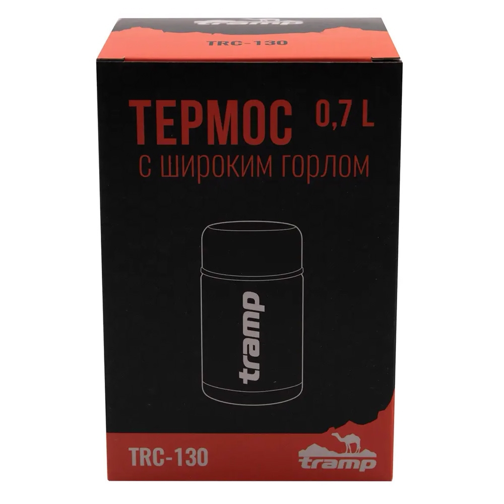 Tramp Термос с широким горлом 0.7 л, TRC-130, серый