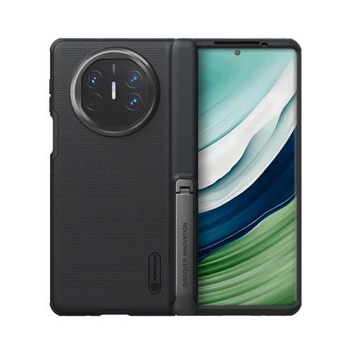 Усиленный чехол двухкомпонентный от Nillkin для смартфона Huawei Mate X5, серия Super Frosted Shield Fold (версия с подставкой)