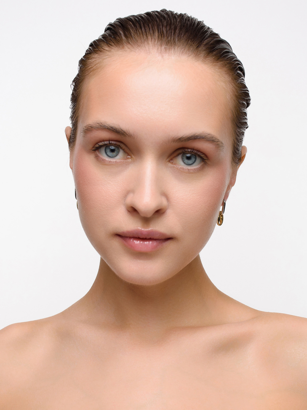 Серьги "Gess Mini" Bicolor