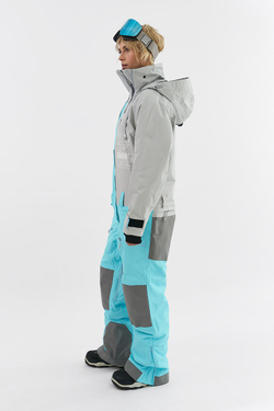 Комбинезон COOLZONE OSLO холодный серый/неоголубой