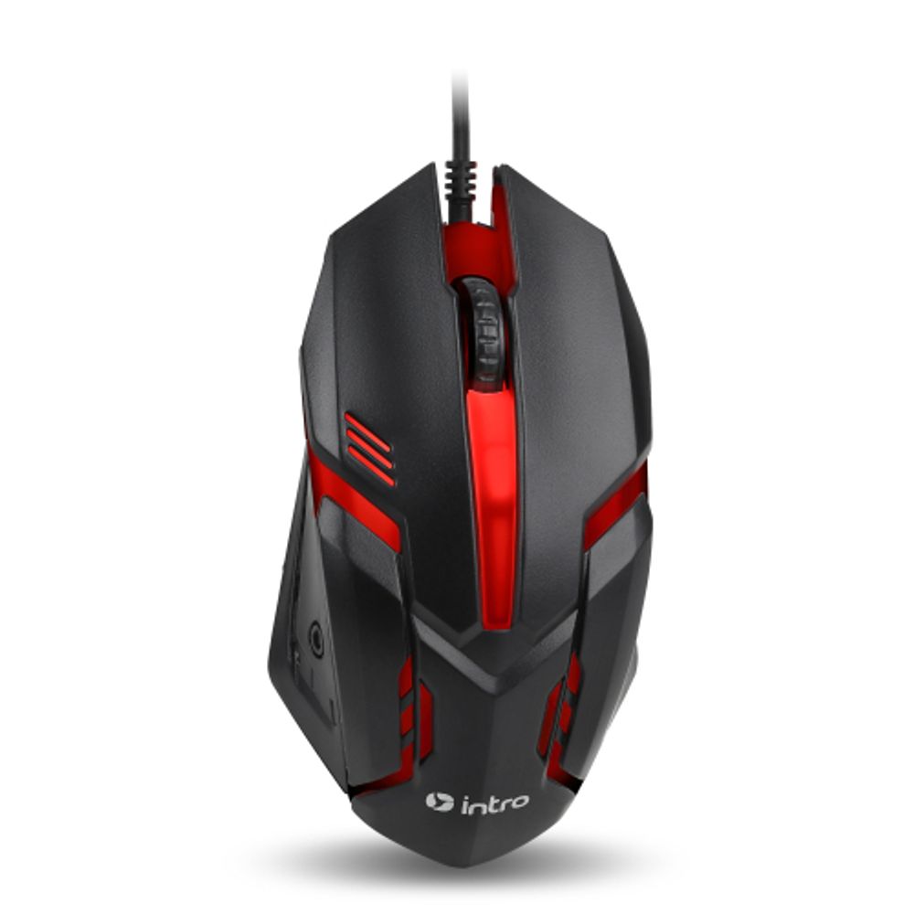 Мышь Intro MG250 игровая проводная 1000dpi черная | Intro