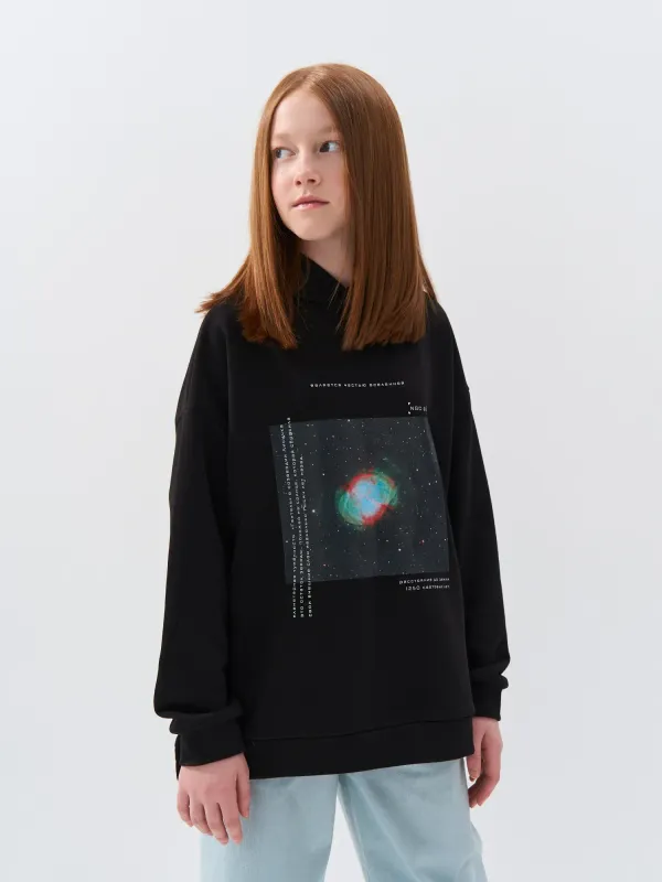 Худи оверсайз облегченное 