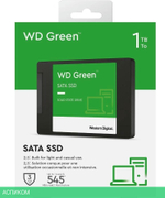 SSD диск WD Green 1TB (WDS100T3G0A)