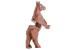 Лошадь коричневая подвижные ноги