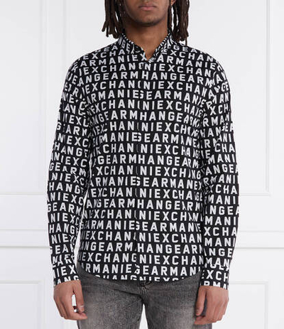 Рубашка Armani Exchange - черный(3DZC25 ZNEAZ)