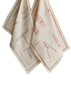 Zara Home кухонное полотенце из хлопка, 60 40 см (комплект 2 шт.) · 7230/026