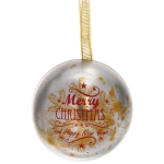 Банка жестяная «Новогодние шары» 6,5см, микс