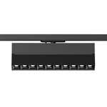 DK6646-BK Поворотный однофазный трековый светильник EDDER со светодиодом L271mm 220V 20W 30° 4000K IP20 черный алюминий