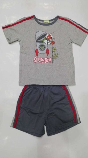 Пижама детская для мальчиков Cornette Scooby doo in space, короткий рукав