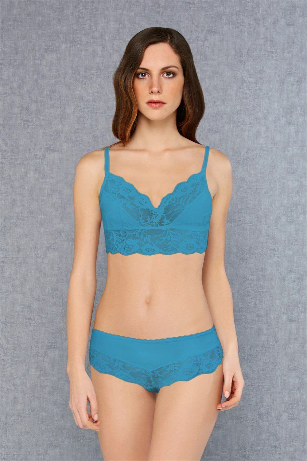 Кружевной комплект Doreanse Avantgarde (Размер: M) (Цвет: изумрудный)