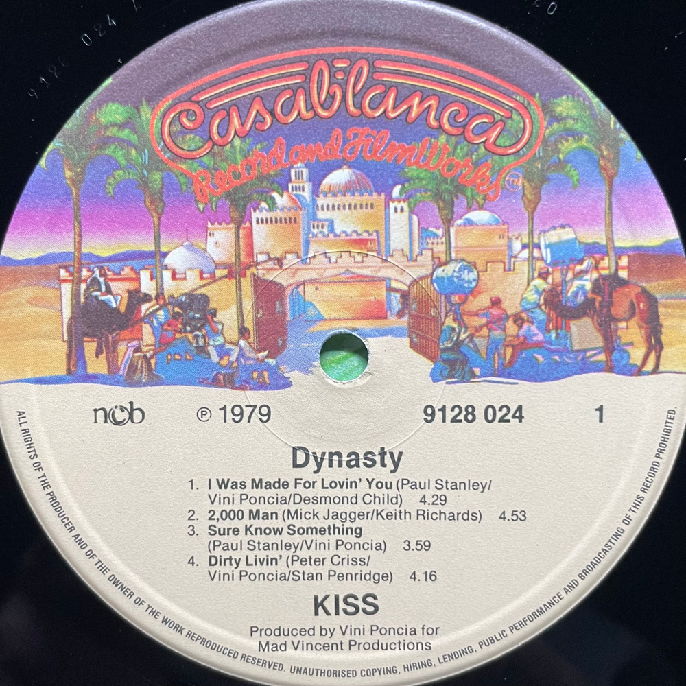 Kiss ‎– Dynasty (Норвегия 1980г.)
