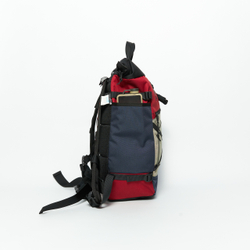 Рюкзак Rolltop Grubo 500 M степной/чернильный/темный алый