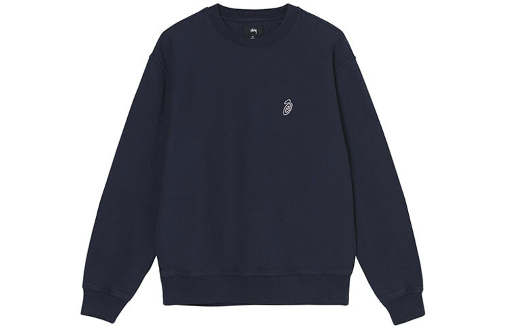Толстовки Stussy Swirl Embroldered Crew, 118463