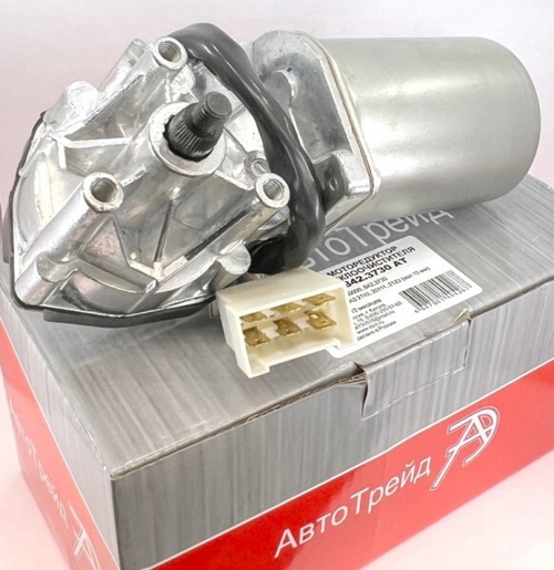 Мотор дворников /2110/ вал 12 мм. (АвтоТрейд)