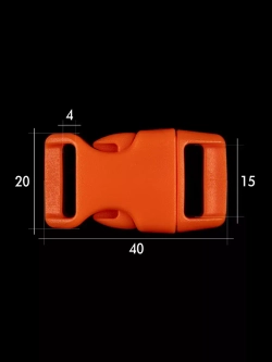 Фастекс пластиковый 15 мм - 10 штук