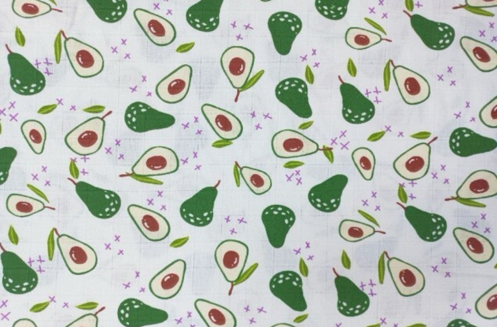 Пеленка из двухслойного муслина (авокадо), 80*80 см