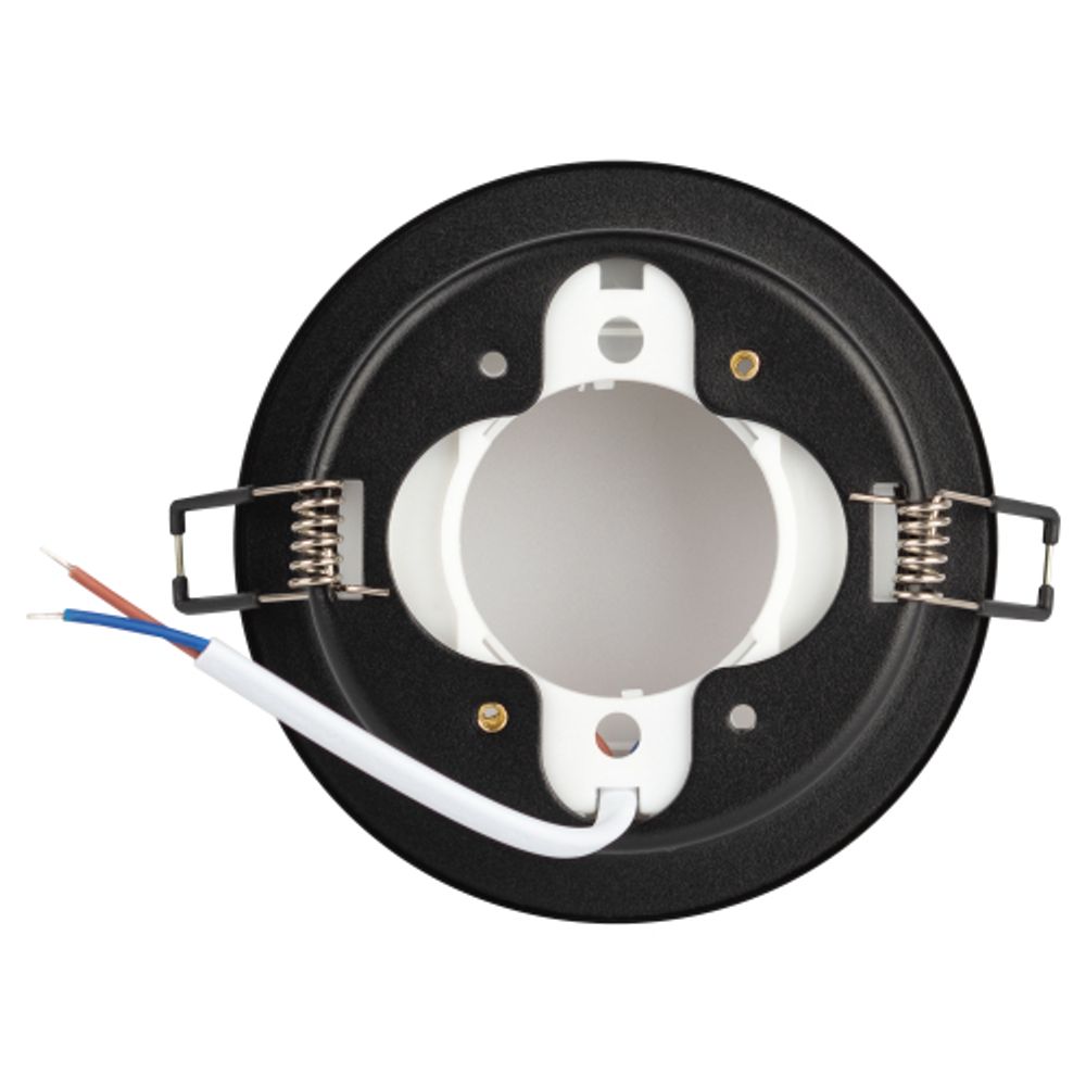 Светильник встраиваемый ЭРА KL115 BK под лампу GX53 черный | Встраиваемые светильники Для ламп GX53