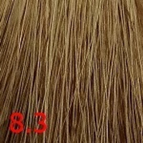 Крем-краска для волос Оттенок 8.3 Золотистый блондин KEEN XXL Colour Cream Blond Gold 100мл