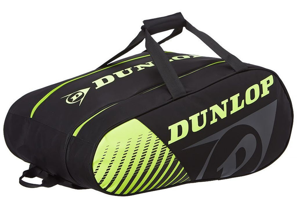 Сумка для Падел Dunlop Paletero Play - black/yellow