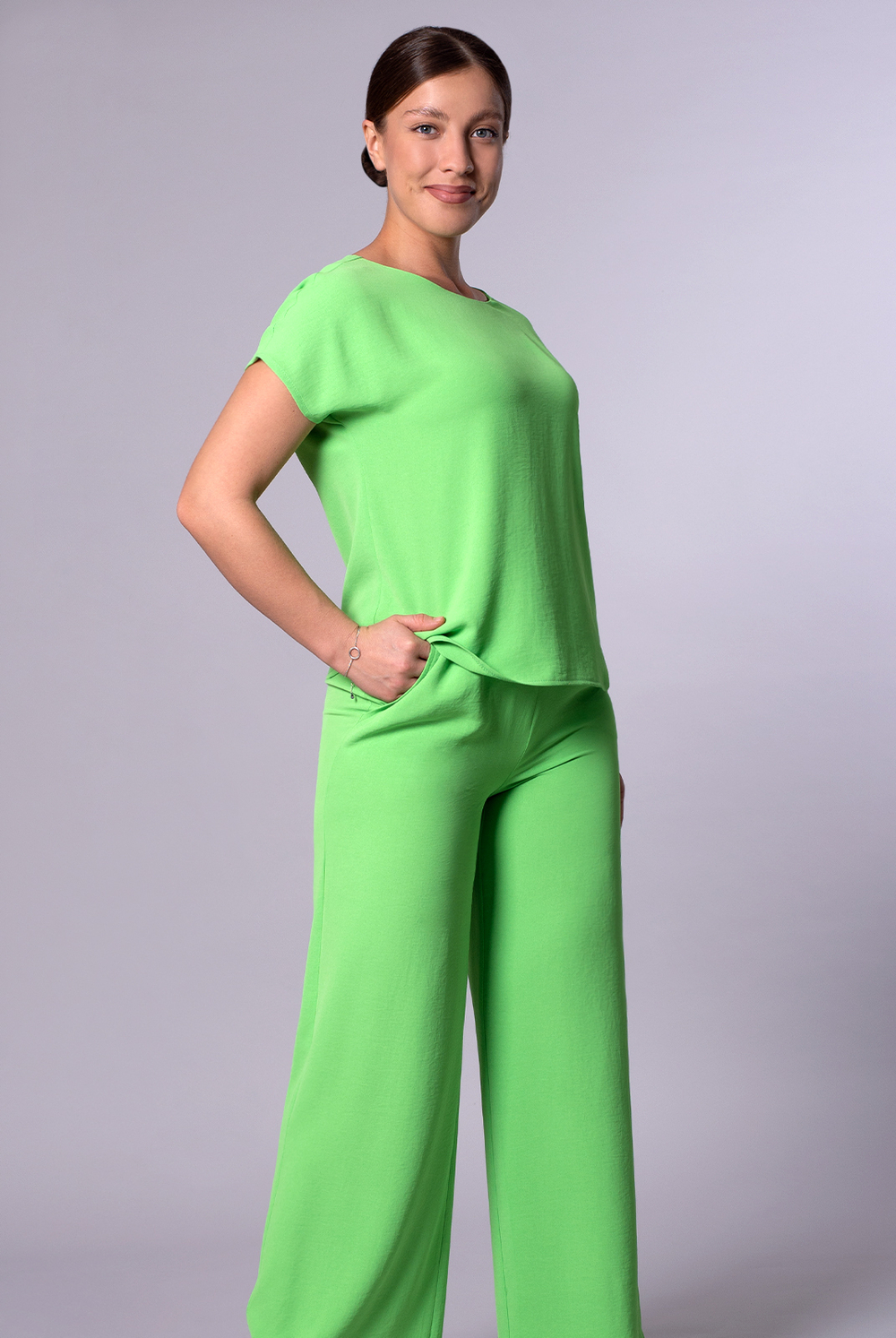 Брюки женские 3988ВП, Яблоко #28Ябл023988ВП