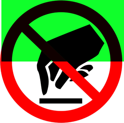 Р08 "Запрещается прикасаться. Опасно!"