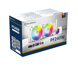 Система жидкостного охлаждения Silverstone SST-PF240W-ARGB-V2 CO-CO124-PF240W-ARGB-V2-AIO LIQUID-COOLER-12025x2-24028 RTL